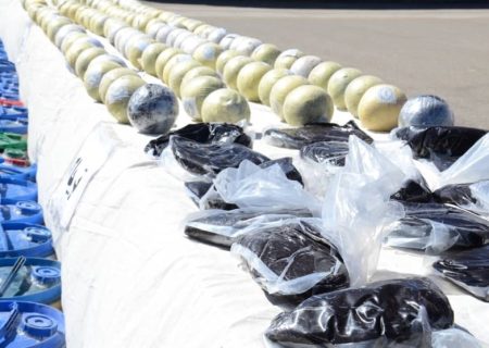 کشف ۸۱۸ کیلوگرم موادمخدر در ۴ عملیات پلیس خوزستان
