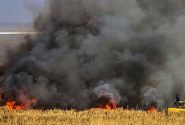 دود آتش‌سوزی هورالعظیم باز هم شهرهای خوزستان را فرا گرفت