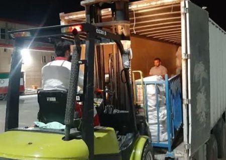 ارسال دومین محموله هلال احمر خوزستان برای کمک به غزه