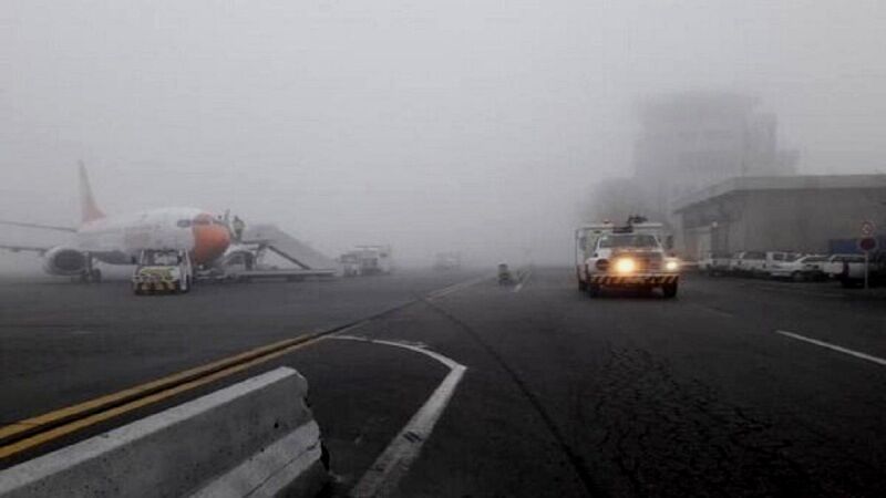 مه گرفتگی سه پرواز فرودگاه اهواز را باطل کرد/مسافران قبل از پرواز با ۱۹۹ تماس بگیرند