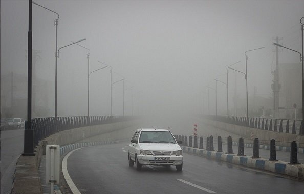 هشدار نارنجی وقوع مه و کاهش دید افقی در خوزستان