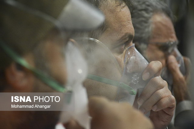 مراجعه بیش از ۲۰۰۰ خوزستانی با مشکل تنفسی به بیمارستان‌ها