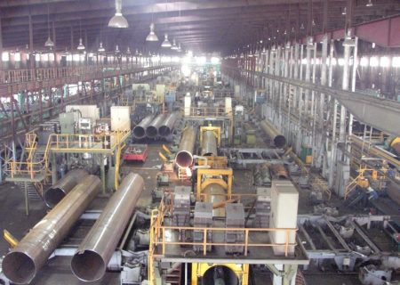 تولید ۴۸ کیلومتر لوله در آذرماه در کارخانه ERW لوله‌سازی اهواز