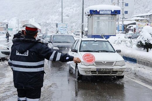 آمادگی پلیس‌راه برای پوشش جاده‌های برف‌گیر خوزستان/ محورهای اندیکا و تاراز مشکلی ندارند
