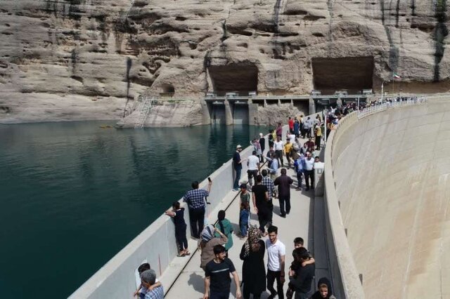 ثبت بیش از ۱۷۶ هزار بازدید از سدهای خوزستان در نوروز ۱۴۰۳