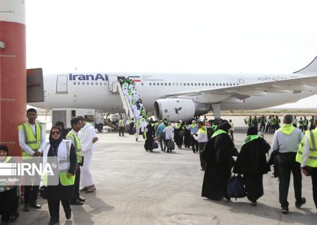 انتقال یک‌هزار و ۲۱۷ زائر با ۵ پرواز «هما» از فرودگاه اهواز به سرزمین وحی