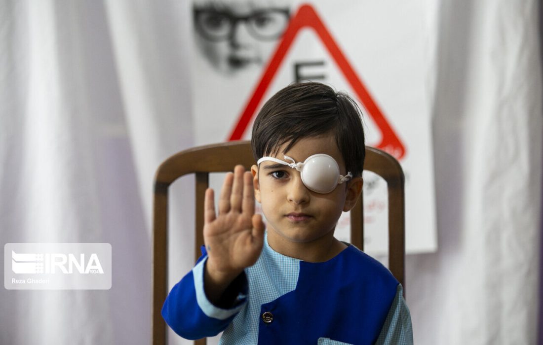 غربالگری پیشگیری از تنبلی چشم کودکان در خوزستان آغاز شد 
