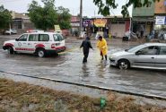 ادامه امدادرسانی به آسیب‌دیدگان از بارندگی در خوزستان