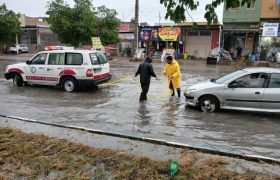 ادامه امدادرسانی به آسیب‌دیدگان از بارندگی در خوزستان