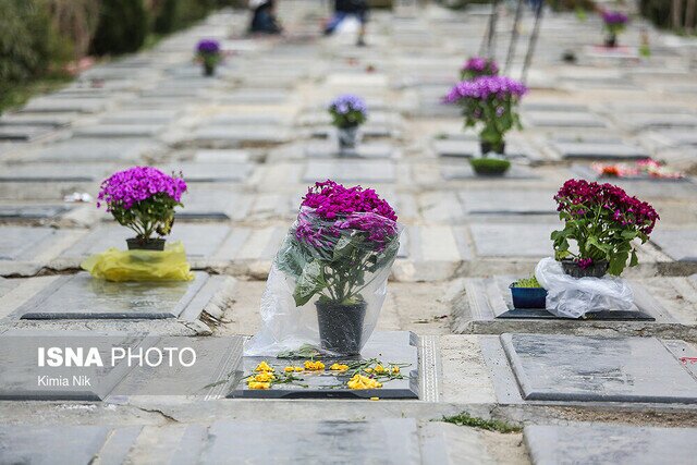 توضیحی درباره نشست قبرها در آرامستان بهشت‌آباد قدیم اهواز