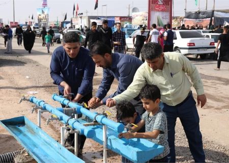 آبفا خوزستان: پایداری آب پایانه‌های مرزی چذابه و شلمچه در اولویت است