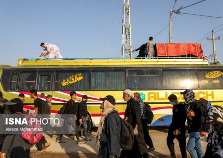 پیش‌بینی بیش از ۹۰۰ ناوگان اتوبوسی برای جابجایی زائران از مرزهای خوزستان