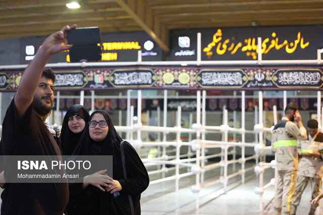 خدمات‌رسانی‌ شبانه‌روزی‌ به زائران در مسیر چذابه و شلمچه