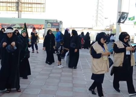اردوی خبری سفیران حسینی در پایانه مرزی چذابه