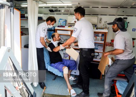 خدمات‌رسانی به ۲۷ مصدوم زلزله در مسجدسلیمان