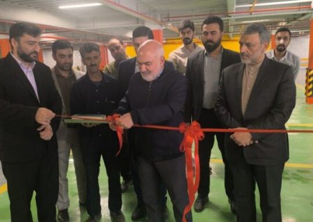 پارکینگ طبقاتی طالقانی اهواز افتتاح شد