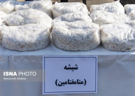 توقیف محموله ۱۰۰ کیلویی شیشه در ماهشهر