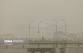 هشدار سطح نارنجی ورود توده خاک از عراق به خوزستان