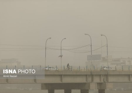 هشدار سطح نارنجی ورود توده خاک از عراق به خوزستان