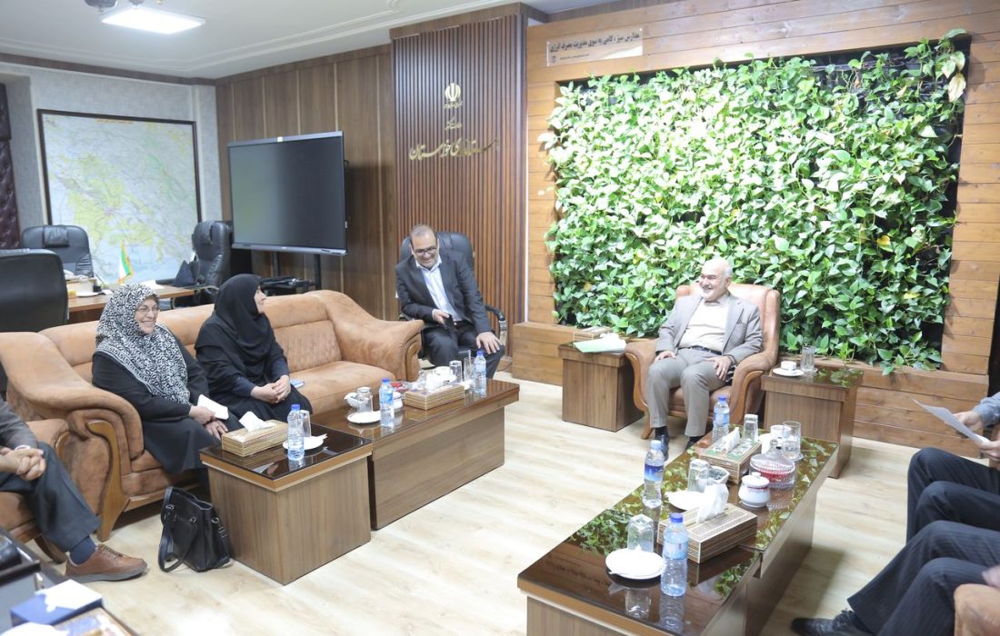 دیدار رئیس جبهه اصلاحات ایران با استاندار خوزستان